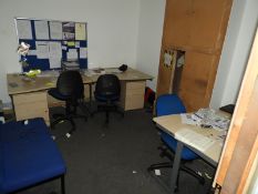 *Contents of Office and Canteen Area Including Und