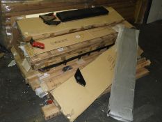 *Pallet of Tivia Corner Ladder Shelving Components
