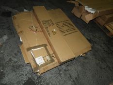 *Pallet Containing Porto 2 Oak Single Beds