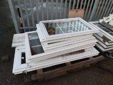 *Pallet of Double Glazed Window Units
