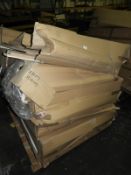 *Pallet Containing 5 Cream Fire Surrounds