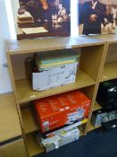 *Beech Effect Three Height Shelf Unit