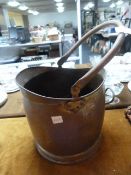 Brass Coal Bucket