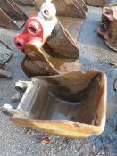 *Pair of Mini Digger Buckets