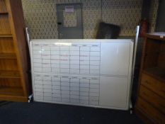 *Office Weekly Plan Whiteboard on Stand