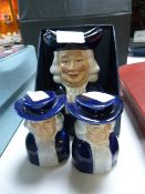 Toby Jug and Toby Salt & Pepper Pots