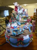 Christmas Themed Water Feature Ornament