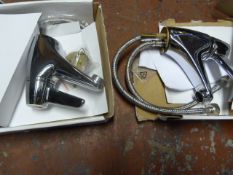 Two Chrome Bull Dog Taps