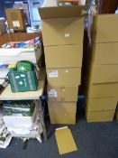 Six Boxes of 100 Carded Envelopes (215x219mm)