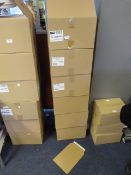 Six Boxes of 100 Carded Envelopes (215x219mm)