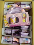 *Box 12 Disney Princess Four Piece Dinner Sets