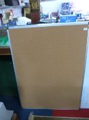 *Wall Mounted Cork Note Board