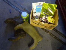 Box Containing Wellington Boots, Guinness Book of