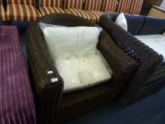 *Rattan Cane Armchair