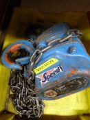 *Tiger 1 Tonne Chain Block