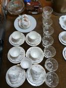 Duchess Tranquility Floral Patterned Tea Ware and