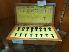 Wood Cased Chess Set