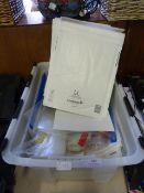 *Box Containing Large Padded Envelopes, File Sleev