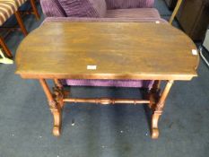 Victorian Walnut Hall Table