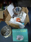 Box of Kitchenware, etc.
