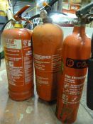 2kg Carbon Dioxide, 6L Foam and a Wall Mounted 6L