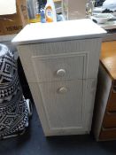 Grey Oak Effect Side Cabinet