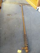 Wooden Curtain Pole with Rings