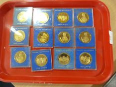 Twelve William Wilberforce Solid Bronze Commemorat