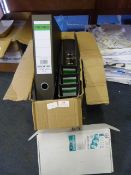 *Box of 8 Lever Arch Files