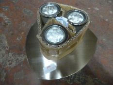 *Baya Three Light Spotlight Plate