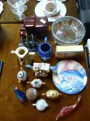 Pottery Including Money Box, Toby Jug, Decorative