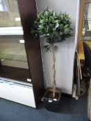 *Artificial Plant in Stoneware Planter