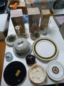 Dinnerware, Glass Vases, Pottery Cheese Dome, Soli