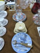 Wedgwood Jasper Ware, Salter Scales, Victorian Pla