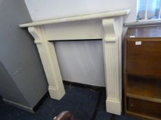 White Painted Pine Fire Surround
