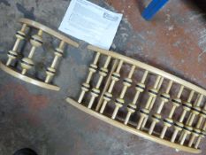 Wood Back Rack with Detachable Shiatsu Neck Stretc