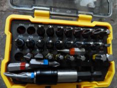 Box of Dewalt Screwdriver Bits
