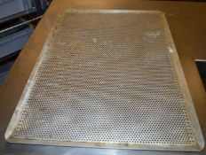 10 x Perforated Cooking Trays - Size 40 x 60 cms - CL282 - Ref JP435 - Location: Bolton BL1