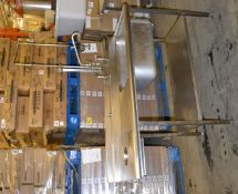 1 x Stainless Steel Sink Unit - Dimensions: 150 x 70 x 98cm - Ref: MC135 - CL282 - Location: Bolton