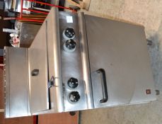 1 x Falcon Dominator G9665 Twin Basket Gas Fryer - 80x60x112cm - Ref: HA107 - CL261 - Location: