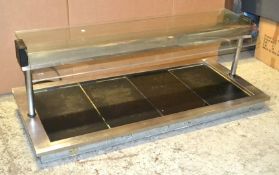 1 x Electric Heated Food Warmer/Servery With Gantry - 149 x 66 x 52cm - Ref: HM227 - CL261 - Locatio