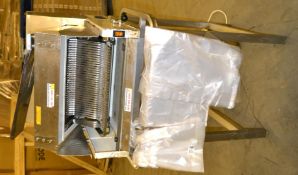 1 x Millers Vanguard Mainca BS11 Vector Bread Slicer - Dimensions: 72 x 104 x 129cm - Ref: MC107 - C