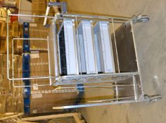 1 x 3-Drawer Warehouse Picking / Transport Trolley - Dimensions: 103 x 64 x 144cm - Ref: MC106 - CL2
