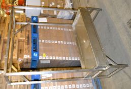 1 x Stainless Steel Rinse/Prep Area - Dimensions: 120 x 50 x 170cm - Ref: MC114 - CL282 - Location: