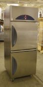 1 x Williams Garnet Two Door Hydrocarbon Duel Temp Refrigerator / Freezer - Model HLG1TSS Garnet