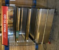 1 x Fri-Jado MD Series Wheeled Display Hot Cupboard - Dimensions: 100 x 79.5 x 142 cm - Ref: MC141 -