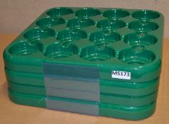 2 x Stackable 2 Liter Bottle Display Trays - Shop Merchandise Display Stands - CL282 - Ref MS173 -