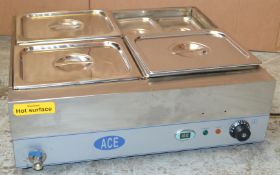 1 x Ace ABD-66 Bain Marie - 680x650x230mm - Ref: HM204 - CL261 - Location: Altrincham WA14 - RRP £34