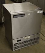 1 x Williams Single Door Under Counter Fridge - Model H5UC Aztra - H82.5 x W65 x D65 cms - Stainless