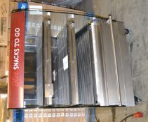 1 x Fri-Jado MD Series Wheeled Display Hot Cupboard - Dimensions: 100 x 79.5 x 142 cm - Ref: MC142 -
